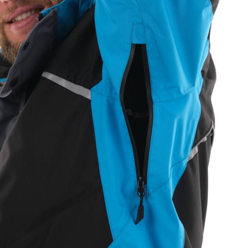 Мембранная куртка QUAD PRO BLACK-BLUE 2021 фото 12