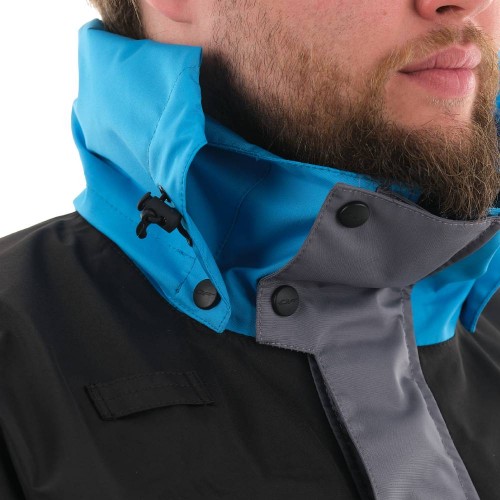 Мембранная куртка QUAD PRO BLACK-BLUE 2021 фото 7