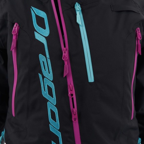 Комбинезон Gravity Premium Woman. Black - Pink 2023 фото 4