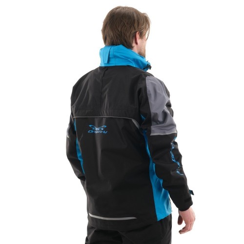Мембранная куртка QUAD PRO BLACK-BLUE 2021 фото 3