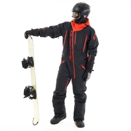 Комбинезон GRAVITY PREMIUM Man Black - Red 2024 фото 22