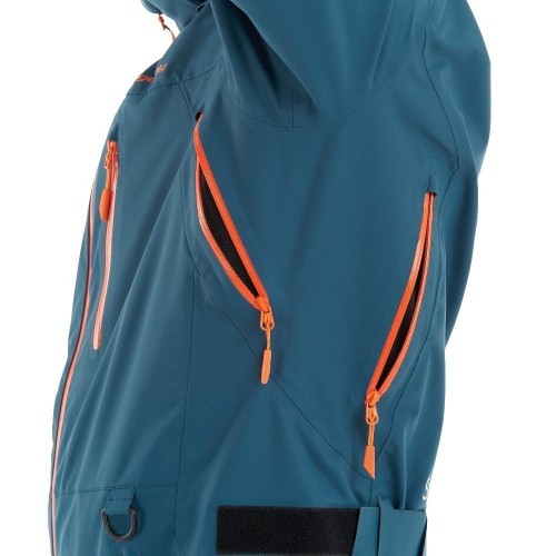 Комбинезон SuperLight 3L MAN Dark Ocean - Orange фото 7