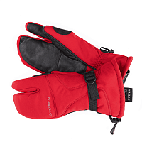 Варежки снегоходные DF SNOWMOBILE MITTENS Red                    