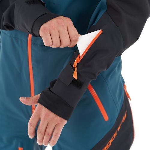 Комбинезон SuperLight 3L MAN Dark Ocean - Orange фото 11