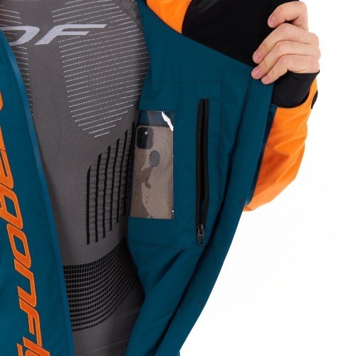 Комбинезон Gravity Premium MAN Dark Ocean - Orange 2023 фото 9