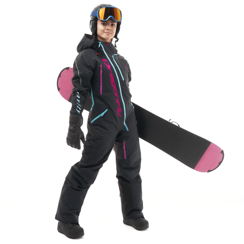 Комбинезон GRAVITY PREMIUM Woman Black - Pink 2024 фото 19