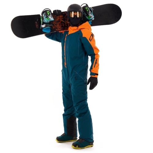 Комбинезон Gravity Premium MAN Dark Ocean - Orange 2023 фото 16