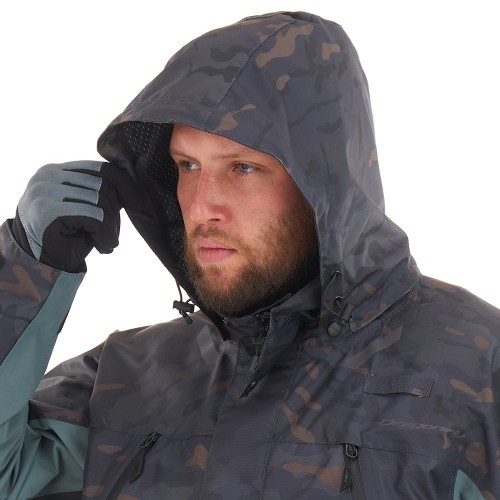 Мембранная куртка QUAD 2.0 CAMO-Gray 2022 фото 4