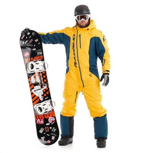 Комбинезон Gravity Premium MAN Yellow-Blue 2022 фото 14