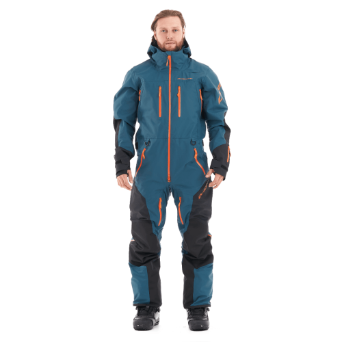 Комбинезон SuperLight 3L MAN Dark Ocean - Orange