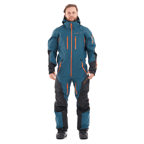 Комбинезон SuperLight 3L MAN Dark Ocean - Orange 