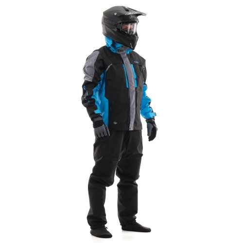 Мембранная куртка QUAD PRO BLACK-BLUE 2021 фото 16