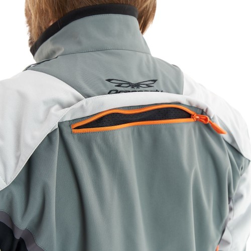 Куртка Эндуро Freeride DF Grey-Orange фото 5