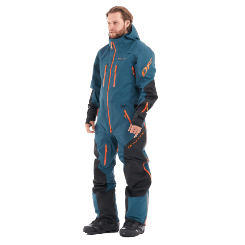 Комбинезон SuperLight 3L MAN Dark Ocean - Orange фото 2