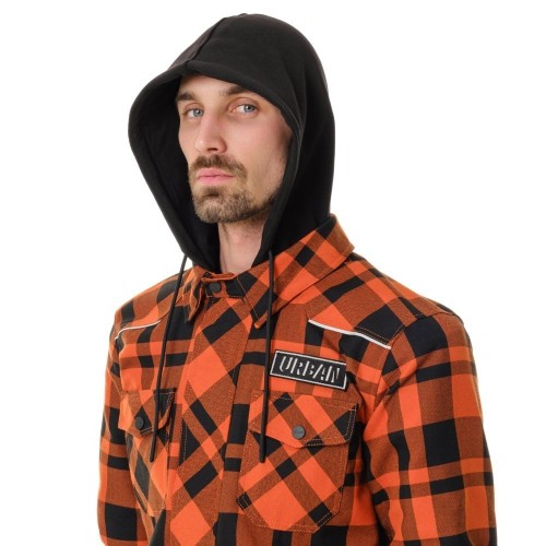 Моторубашка STREETFIGHTER Orange с защитой 2024 фото 4