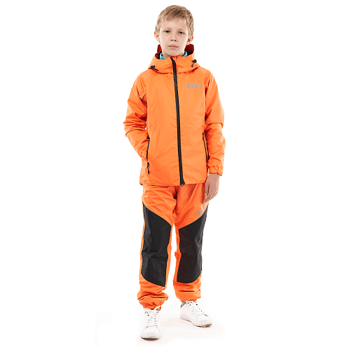 Комплект дождевой (куртка, брюки) EVO FOR TEEN ORANGE (мембрана)                    