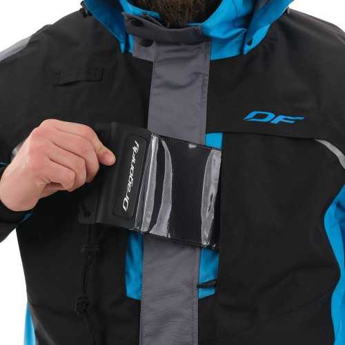 Мембранная куртка QUAD PRO BLACK-BLUE 2021 фото 10
