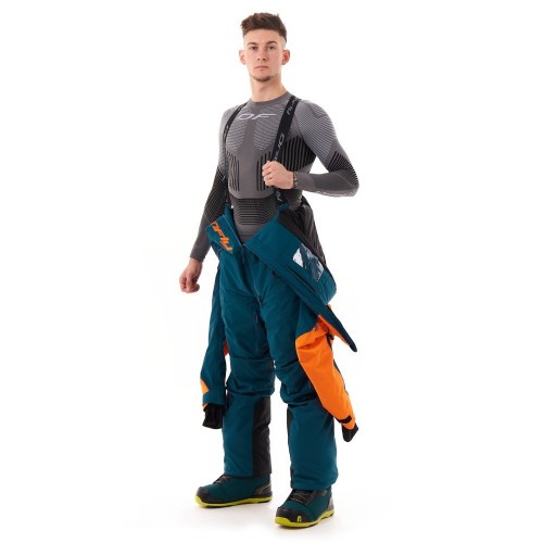 Комбинезон Gravity Premium MAN Dark Ocean - Orange 2023 фото 15